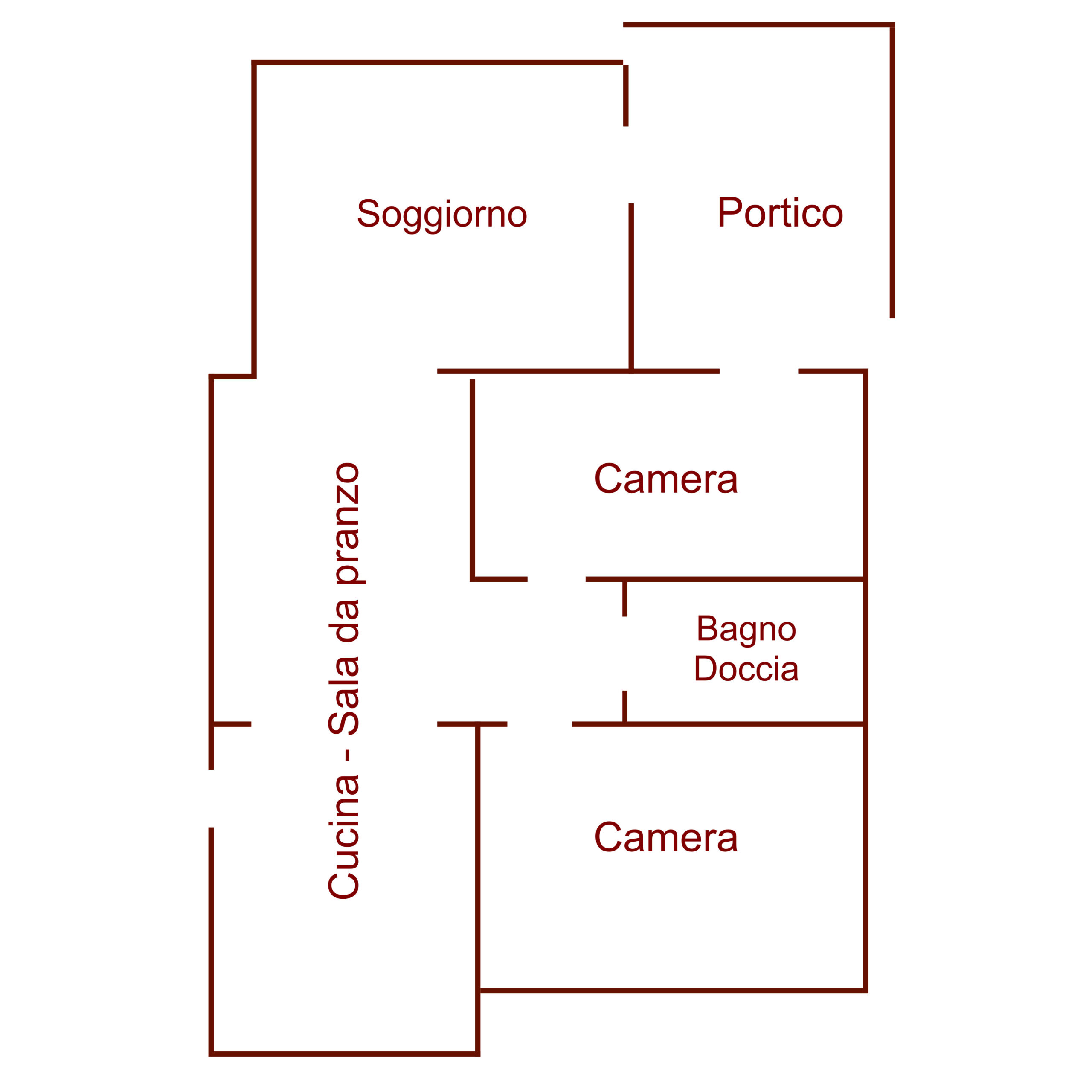 Mappa Appartamento villa 1 ok